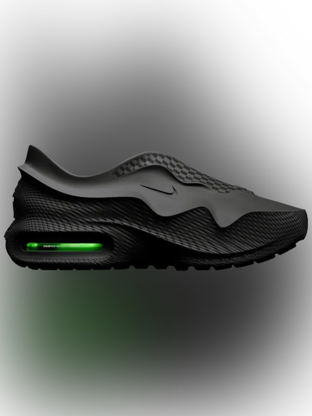New!🔥Nike Air Max 1000 'Black' slip-on sneakers!🔥